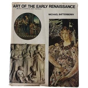 VTG CoffeeTable book Art of the early Renaissance Michael Batterberry hardcover